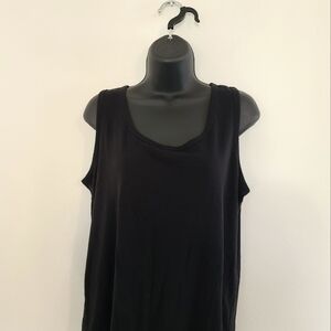 St John's Bay Tank Top Black Size XXL